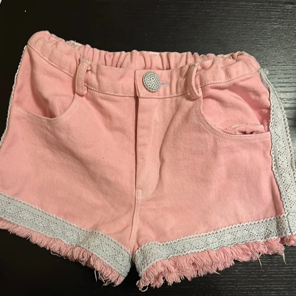 OOh la la couture Pink Ruffled set